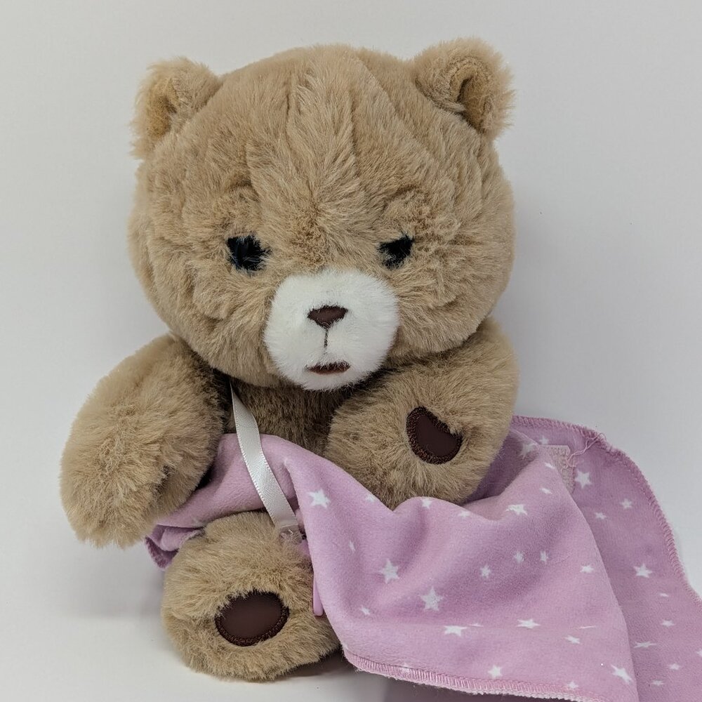 Little Live Pets Cozy Dozys Cubbles Bear Interactive Plush Sleep Toy w/ Pacifier